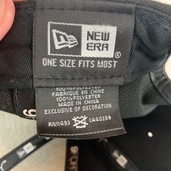 San Francisco Giants MLB Black Orange New Era 9Forty Strapback Hat - Picture 5 of 6